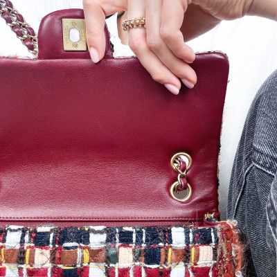 Sac Chanel "Timeless" Tweed Vintage