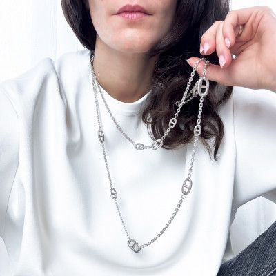 Location collier Hermès Chaîne d'ancre - Louer un bijou de luxe | ORNEST