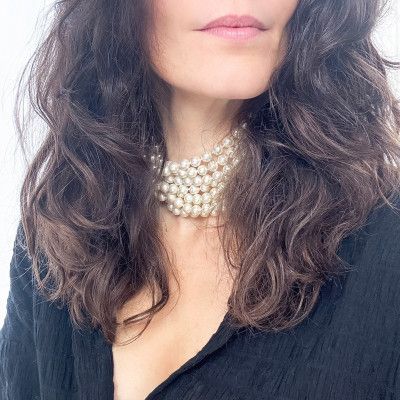Location collier Chanel ras de cou 8 rangs Vintage - Louer un bijou de luxe | ORNEST