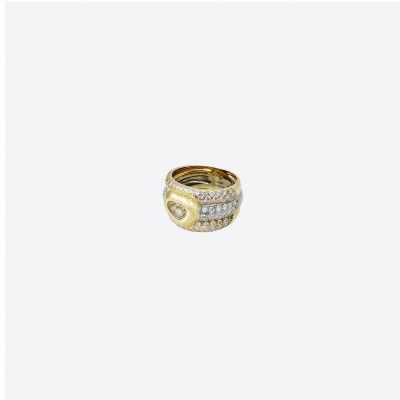 Bague Chopard "Happy Diamond" Vintage