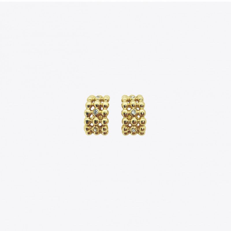 Boucles d'oreilles Dior "Perlé" Vintage